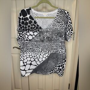 Chico’s short sleeve tee women size large